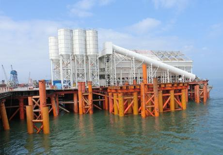 Tập đoàn ZHONGTAI hoàn thành thành công dự án xây dựng silo xi măng bến cảng