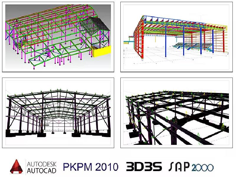 steel frame structure design