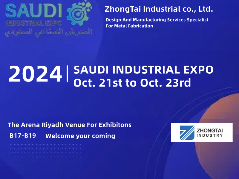 Buổi giới thiệu sắp tới của ZhongTai tại SAUDI INDUSTRIAL EXPO